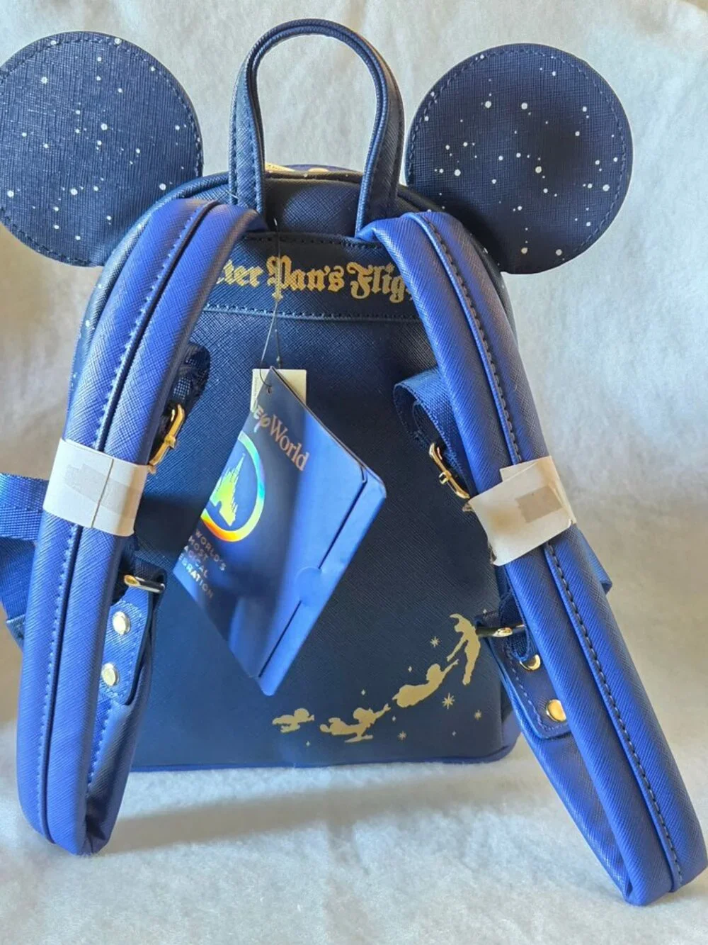 Disney Mickey Mouse The Main Attraction Loungefly Backpack Peter Pan's Flight